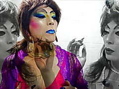 shemale heavy makeup, sissy makeup, fetish make up Fetish Makeup is a form of makeup artistr...