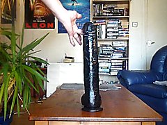 I am riding my 16 1/2 inch `colossus` dildo it reaches the parts that  other dildoe`s cannot...