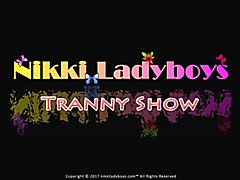 Nikki Ladyboys Party in Los Angeles California with other T-girls and Japanese superstar New...