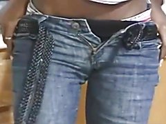 This steamy video features a big-booty black babe with big tits and a big cock, ready to sho...