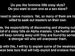 Sissy wants to live as a fulltime female and sex slave. i want every word of this vid and mo...