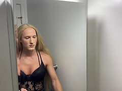 A gorgeous amateur crossdresser transforms into a beautiful shemale with a big booty in this...